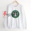 Volleyball Starbucks - Funny Volleyball Sweatshirt - Funny Sweatshirt On Sale