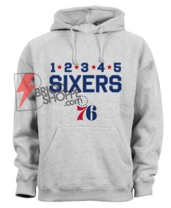 sixers pullover