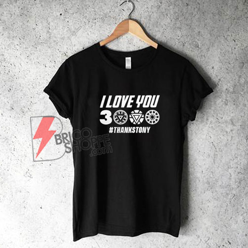 I love you 3000 avengers best sale t shirt