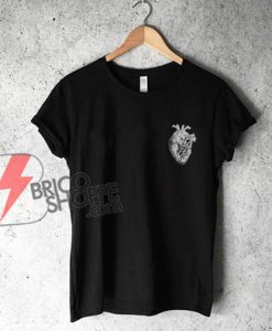 Human heart Sketch - Funny's Shirt On Sale