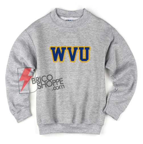wvu crew neck