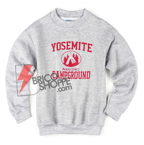 Yosemite campground sweatshirt Clearance