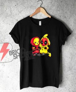 Pikapool-Pikachu-Pokemon-and-Deadpool-shirt