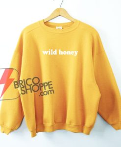 wild honey yellow sweatshirt