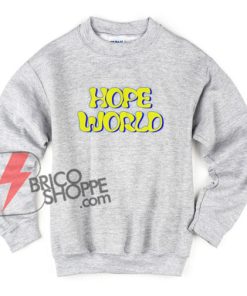 BTS-방탄소년단-J-hope-Hope-World-Yellow-Sweatshirt---Funny's-Sweatshirt-On-Sale