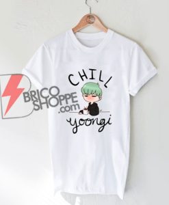 Chill-Min-Yoongi-Fitted-Scoop-T-Shirt---BTS-Shirt---Kpop-Shirt---Funny's-Shirt-On-Sale
