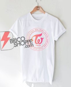 Funny TWICE Logo T-Shirt - Kpop Twice logo Shirt - Funny's Kpop Shirt