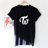 TWICE KPOP LOGO T-Shirt- Funny's Kpop Shirt On Sale