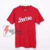 Vintage-Barbie-logo-Shirt---Funny's-Shirt-On-Sale