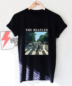 abbey-road-the-Beatles-T--Shirt---Funny's-Shirt-On-Sale