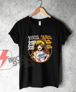 Anthrax Big Eyes Band T-Shirt