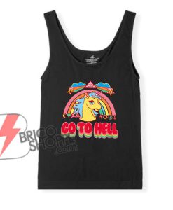 Unicorn-Go-To-Hell-Tank-Top-–-Funny’s-Tank-Top-On-Sale