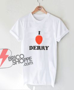 Balloon-I-Love-Derry-T-Shirt----Funny’s-Shirt-On-Sale