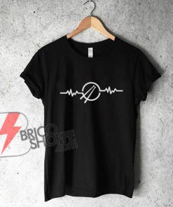 Drummers Shirt - DRUMS HEARTBEAT Shirt- Funny's Shirt On Sale