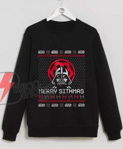 Star-wars-Sweatshirt---Merry-Sithmas-Sweatshirt---Christmash-Sweatshirt---funny-Sweatshirt