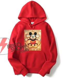 Vintage-Mickey-Mouse---Vitruvian-Mickey-Mouse---Funny's-Mickey-Mouse-Hoodie---Parody-Leonardo-da-Vinci-Hoodie