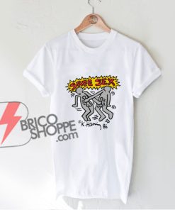Harry Styles Keith Haring Safe Sex Atlantic City Shirt - Funny's Harry Styles Shirt