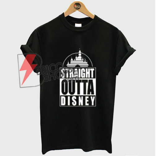 STRAIGHT-OUTTA-DISNEY-T-Shirt---Disney-Vacation-Shirt---Funy's-Disney-Shirt