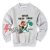 Super Mario World Sweatshirt - Funny's Sweatshirt On Sale