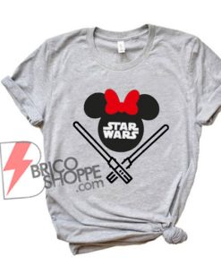 STAR WARS Minnie Mouse Shirt - Funny Star Wars Shirt - Funny Disney Shirt