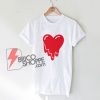 Emotionally Unavailable Heart Logo T-Shirt - Emotionally Unavailable Shirt - Funny Shirt