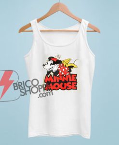 MINNIE MOUSE Tank Top – Vintage Minnie Mouse Tank Top – Vacation Disney Tank Top