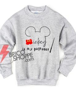 Mickey-Mouse-Is-My-Patronus-Sweatshirt---Funny-Sweatshirt-On-Sale