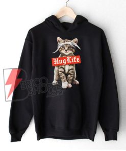 CAT HUG LIFE Sweatshirt - HUG LIFE T-Sweatshirt- Cat Lover Sweatshirt - Funny Cat Sweatshirt
