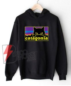 Cat X Patagonia Hoodie - Catagonia cat Hoodie - Funny Cat Lover Hoodie