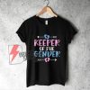 Keeper-Of-The-Gender-Cute-Gender-Reveal-Baby-Shower-T-Shirt---Funny-Shirt