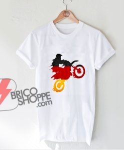 Motocross-Mountain-Bike-Birthday-Boy-Dirt-Bike-Germany-Flag-T-Shirt