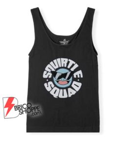 Squirtle Squad Tank top– Pokemon Iconic Computer Game TV Tank Top – Funny Tank Top On Sale