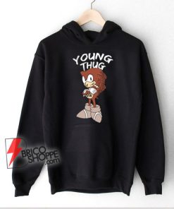 Young thug rapper sonic Hoodie – young thug rapper Hoodie – Funny Rapper Hoodie