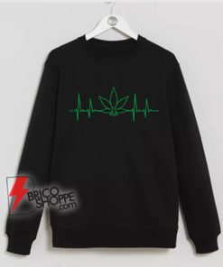 heartbeat-marijuana-Sweatshirt---Funny-Sweatshirt-On-Sale