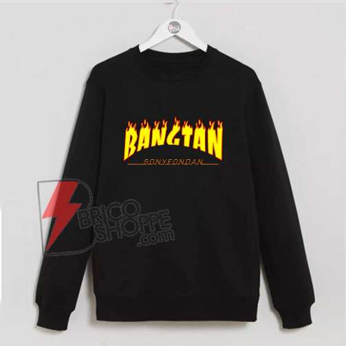 BTS 방탄소년단 Bangtan Sweatshirt - Kpop ARMY Bangtan Boys - Funny Sweatshirt On Sale