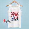 Great Wave off Kanagawa Rising Sun Tank Top - Funny Tank Top On Sale