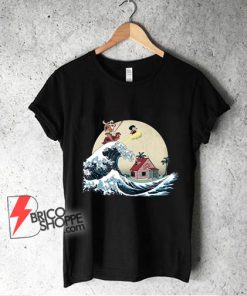 The great of Kanagawa x dragon ball Shirt - Parody Shirt - Funny Shirt