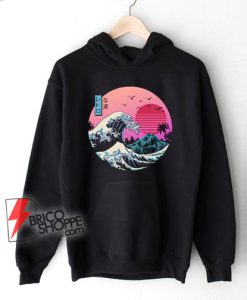 the great wave hoodie