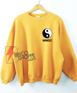 WWDC Ying Yang Sweatshirt - Funny Sweatshirt On Sale