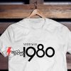 40th Birthday Gifts For Women & Men - Gift for man -Vintage 1980 Shirt - 40th Birthday Shirt - 40th Birthday Party tee - 40th Birthday T-Shirt