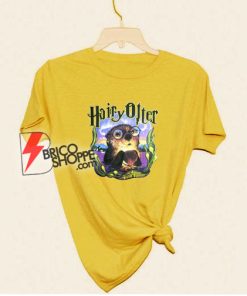 Hairy otter Short sleeve T-shirt - Parody Shirt - Funny Shirt On Sale