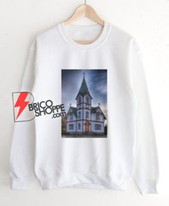 Husavik Church Iceland Sweatshirt - Funny Sweatshirt