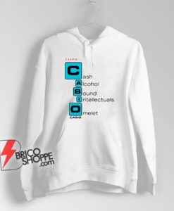 I love Casio Cash Alcohol Sound Intellectuals Omelet Hoodie - Parody Hoodie - Funny Hoodie On Sale
