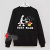 Marijuana T-shirt - Best Buds Bugs Mickey Sweatshirt - Parody Sweatshirt - Funny Sweatshirt On Sale