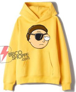 Evil Morty from Rick and Morty Hoodie – Parody Rick Morty Hoodie – Funny Hoodie On Sale