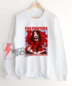 Foo fighters 20th anniversary celebration Sweatshirt - Funny Sweatshirt
