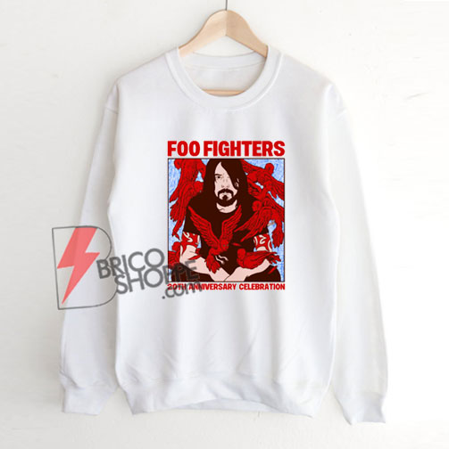 Foo fighters 20th anniversary celebration Sweatshirt - Funny Sweatshirt