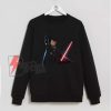 Funny Cat Darth Vader Star Wars Sweatshirt – Funny Sweatshirt On Sale