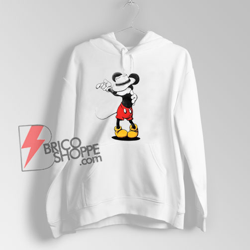 Mickey Mouse MJ Michael Jackson Hoodie – Parody Hoodie – Funny Disney Hoodie