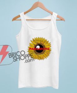 Paramore Sunflower Tank Top - Funny Tank Top On Sale